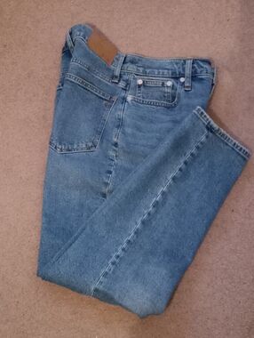 EUC Madewell Momjeans In Enid Wash: Rigid Edition, US 26